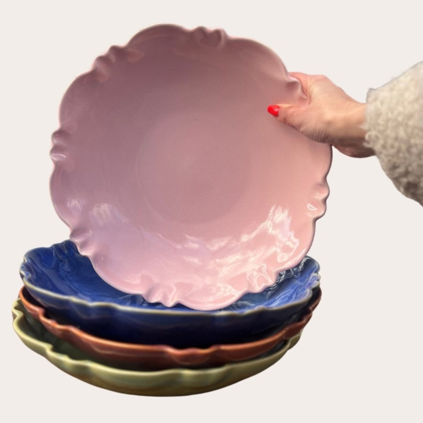 Schaal Moris - Rose Fondant S