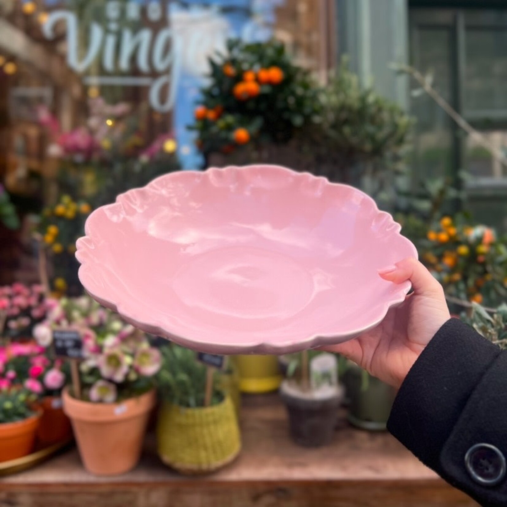 Schaal Moris - Rose Fondant S