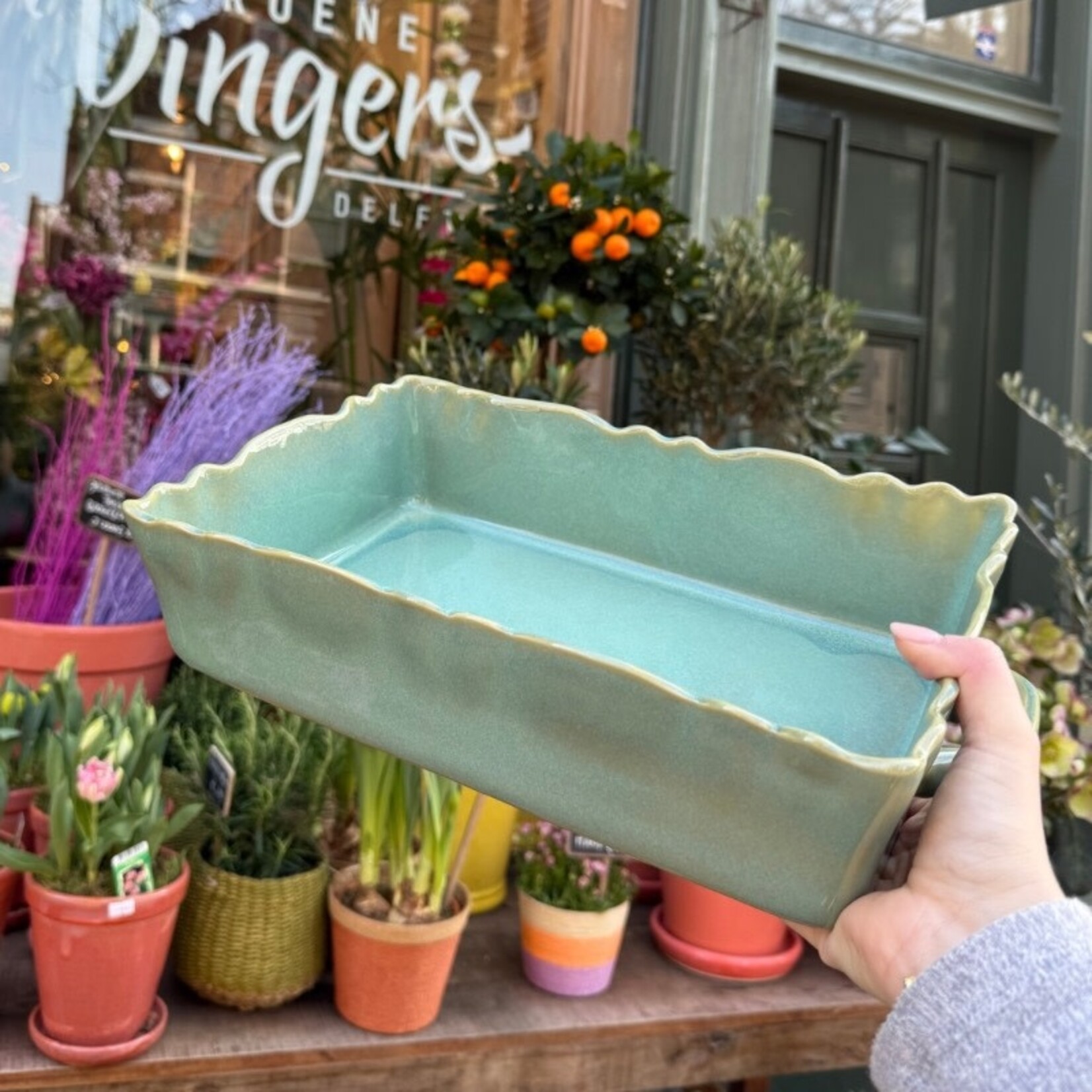 Ovenschaal Moris - Emeraude Bleue M