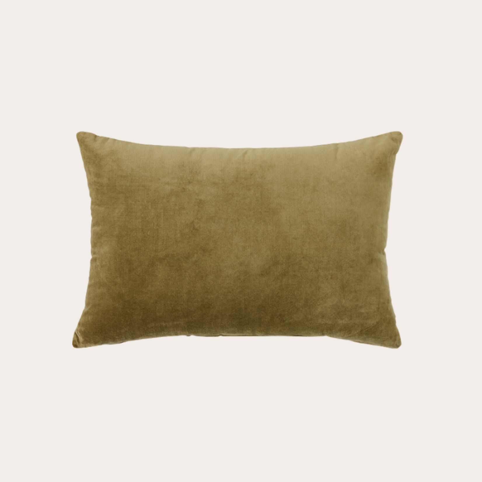 HKliving HKliving Velvet cushion army green