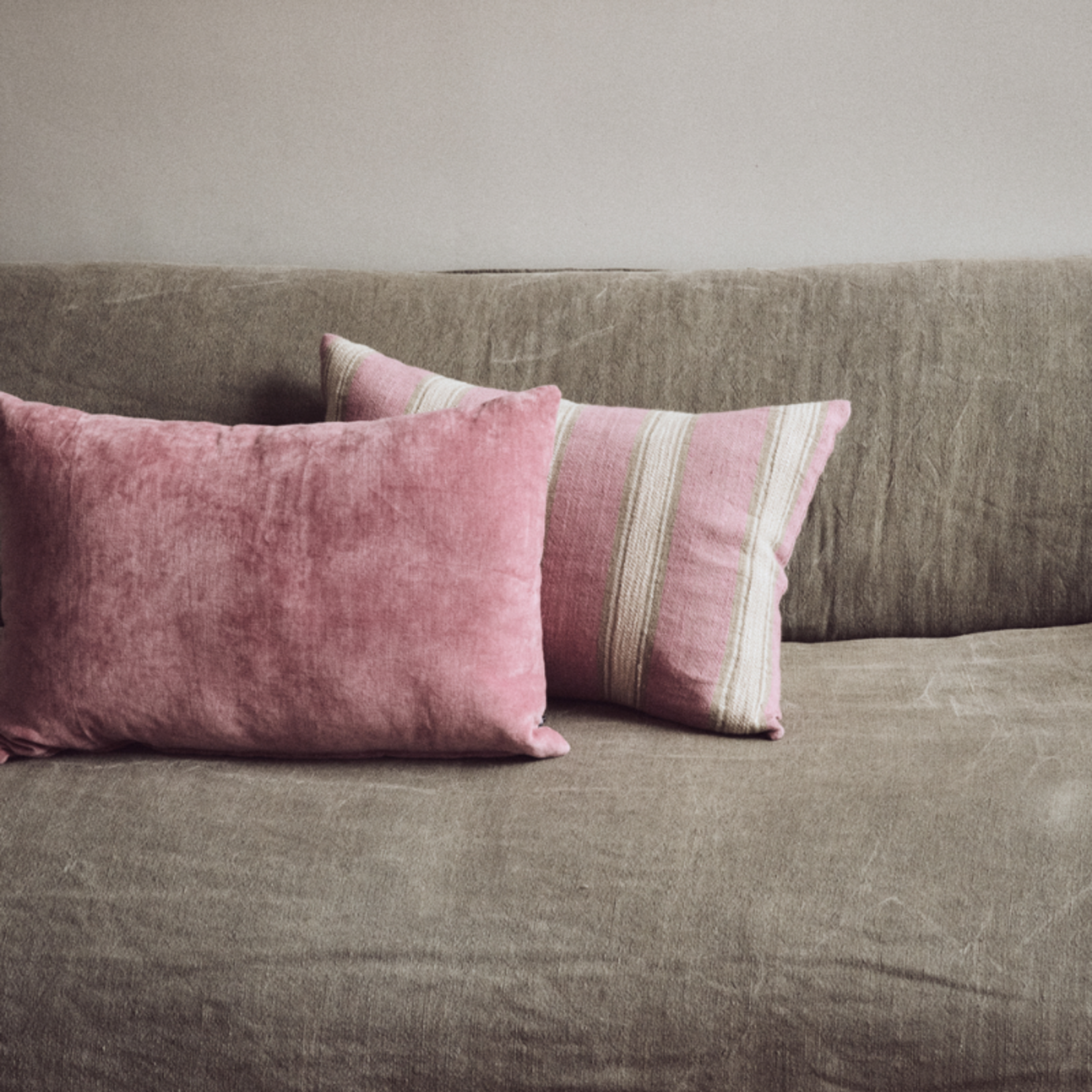 HKliving HKliving Velvet cushion rose