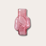 HKliving HKliving Gleam glass high vase, rose