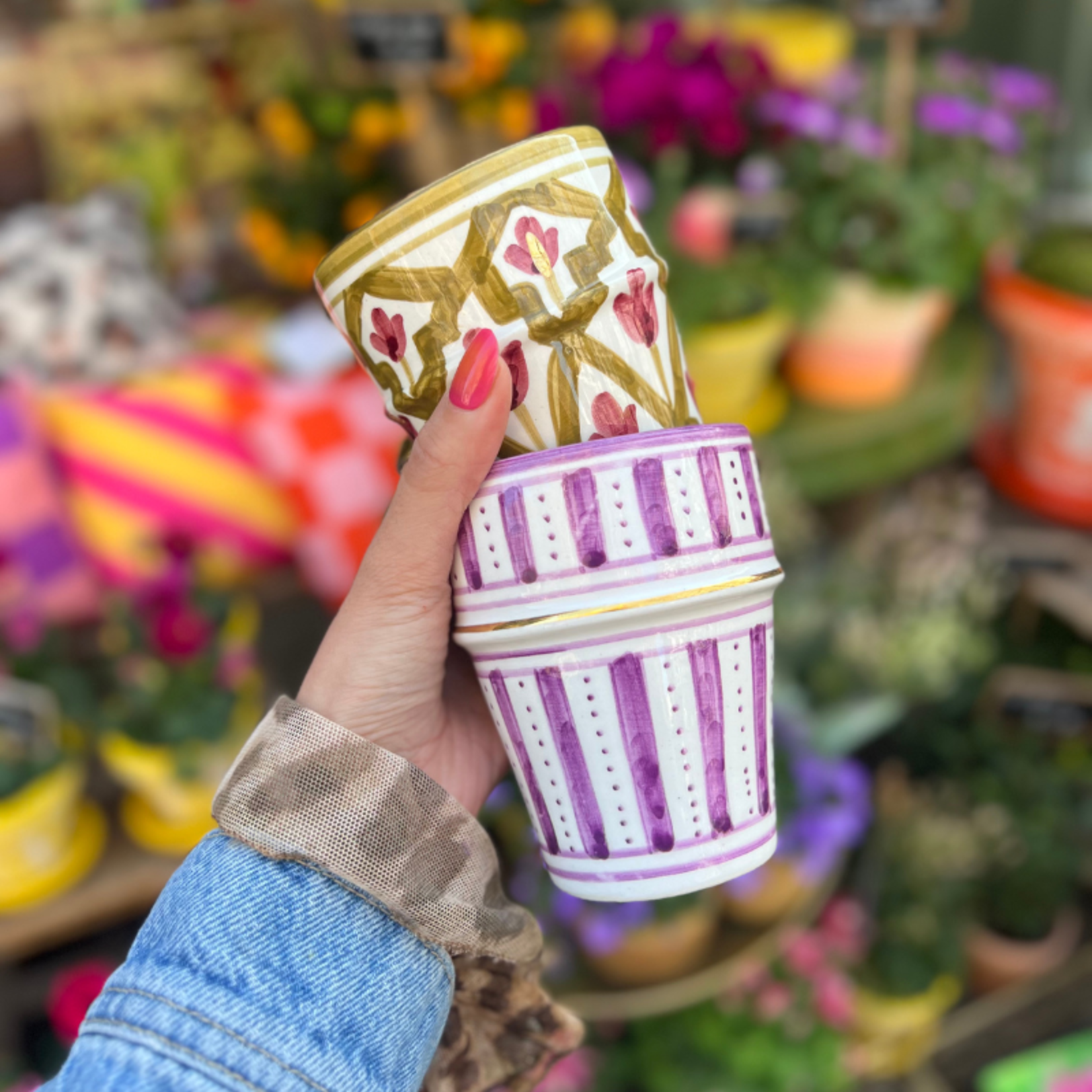 Chabi Chic Chabi Chic - mokje - lila, goud M