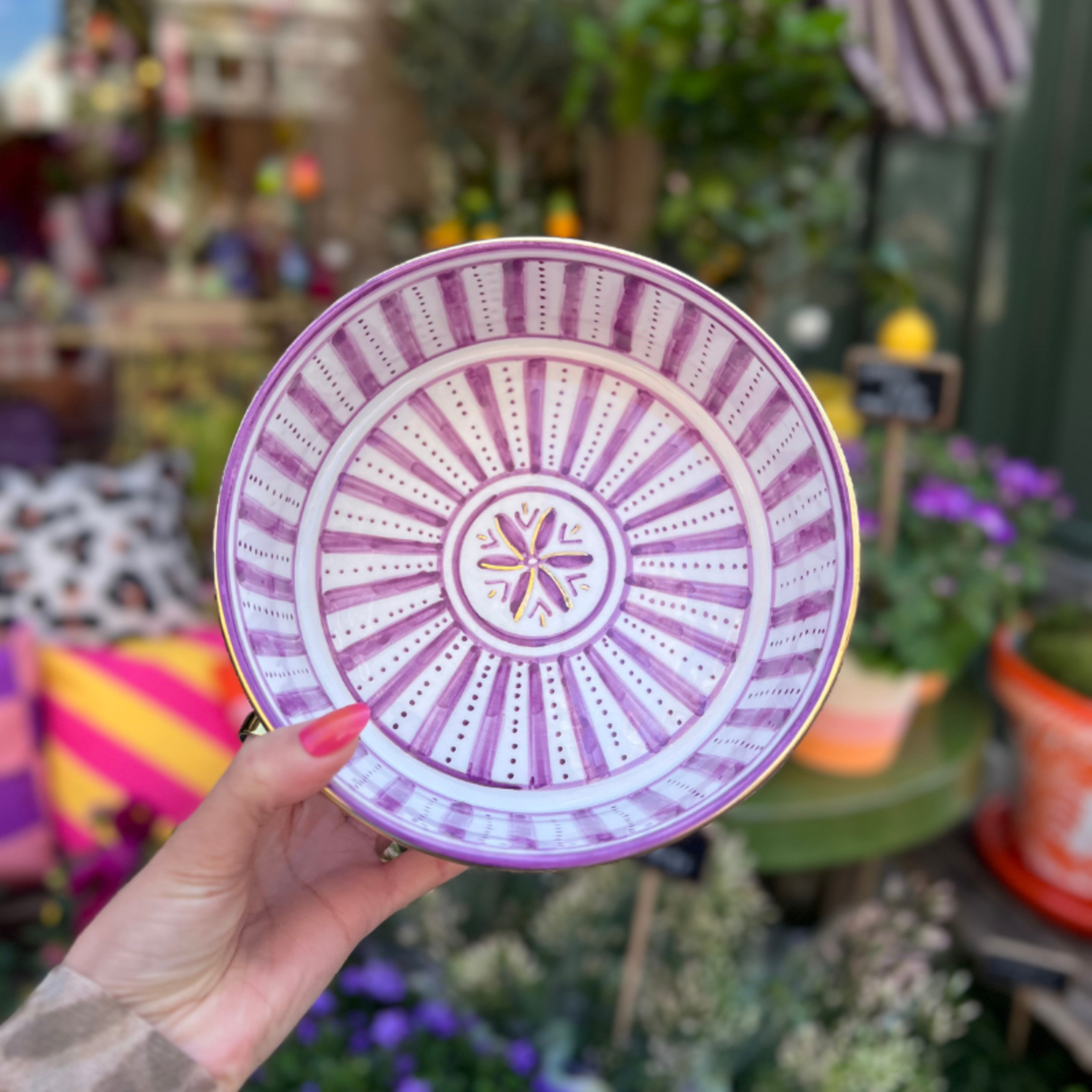 Chabi Chic Chabi Chic - schaal klein - lila, goud