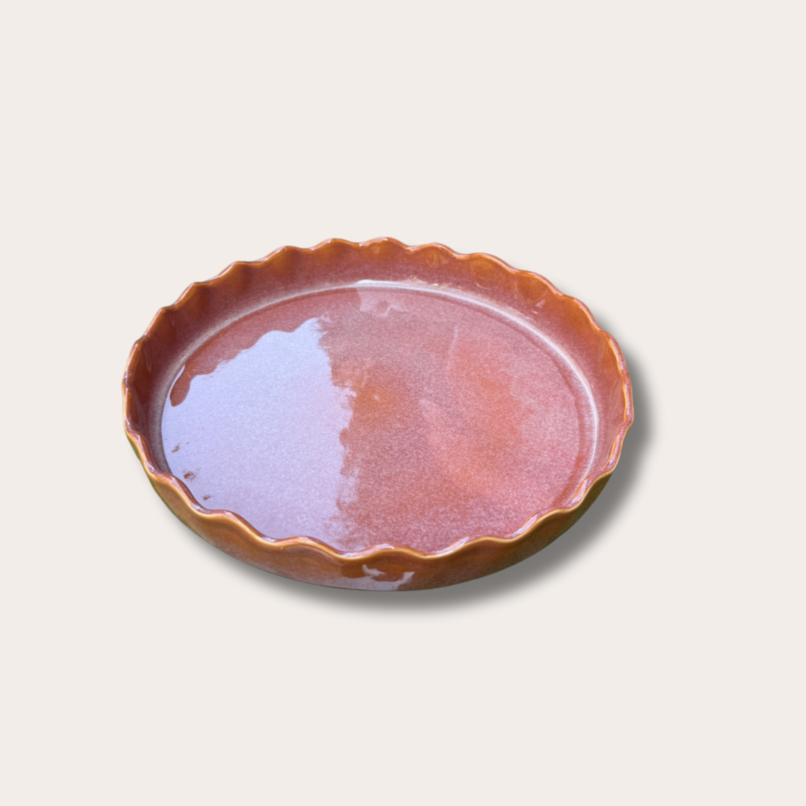 Taartschaal Moris - Marron Glace S