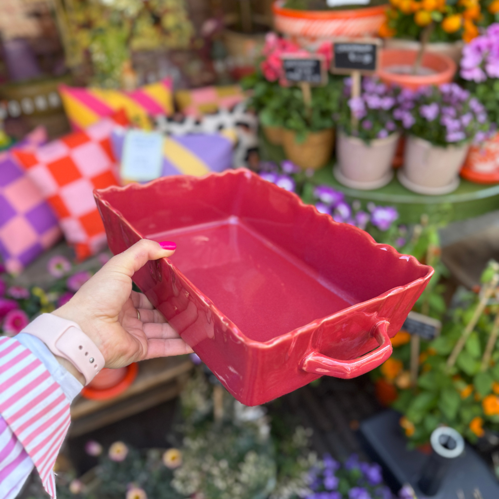 Ovenschaal Moris - Rouge Cendré M