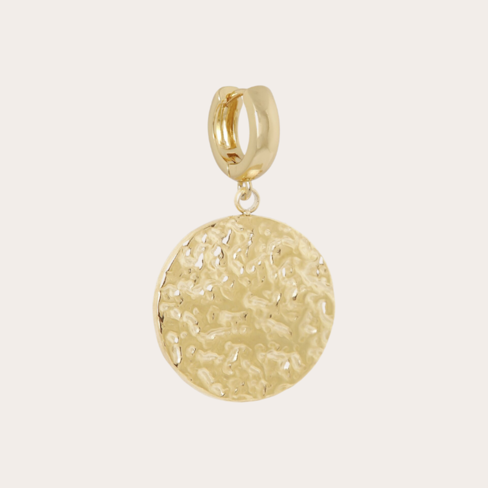 Bedel met gehamerde munt (2cm)