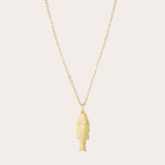 Fijne ketting met vishanger