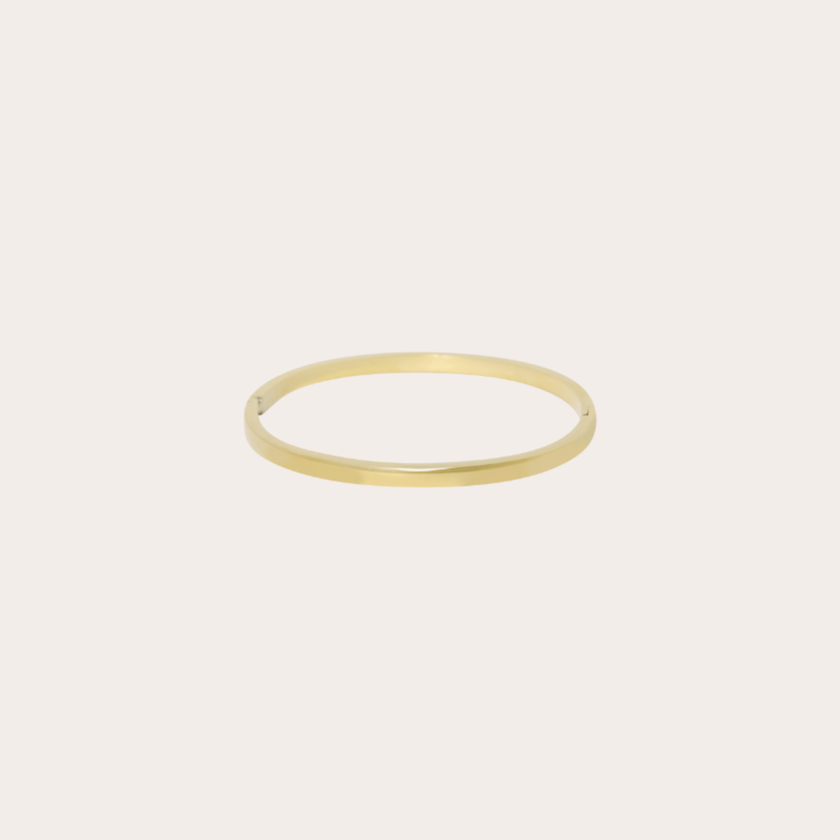 Gladde ovale bangle