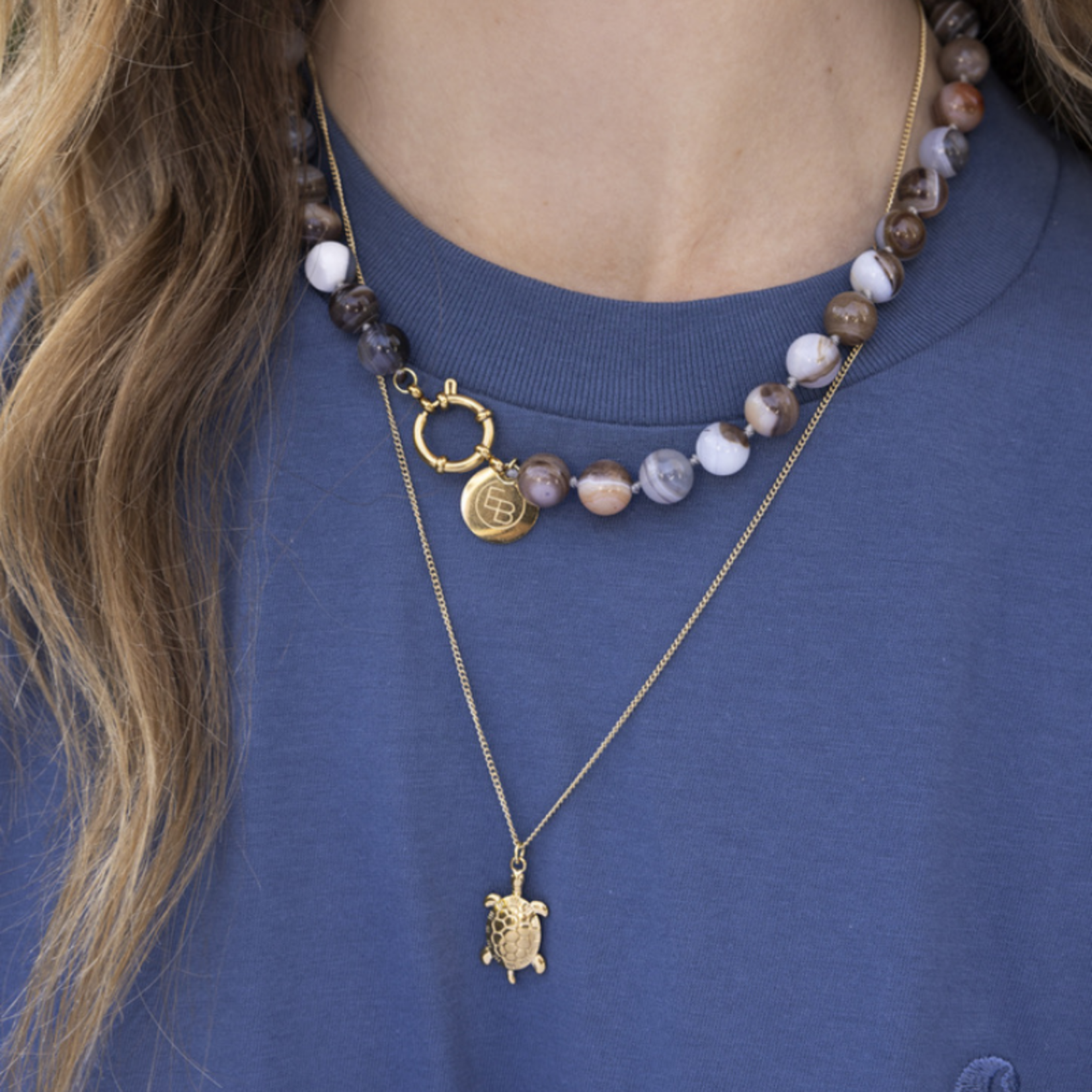 Ketting met schildpadhanger