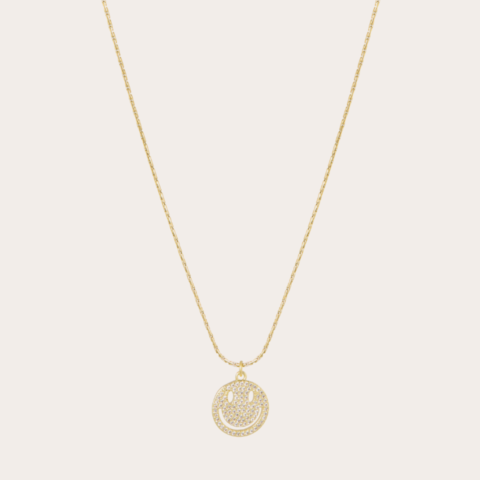 Kettinkje met sparkling smiley