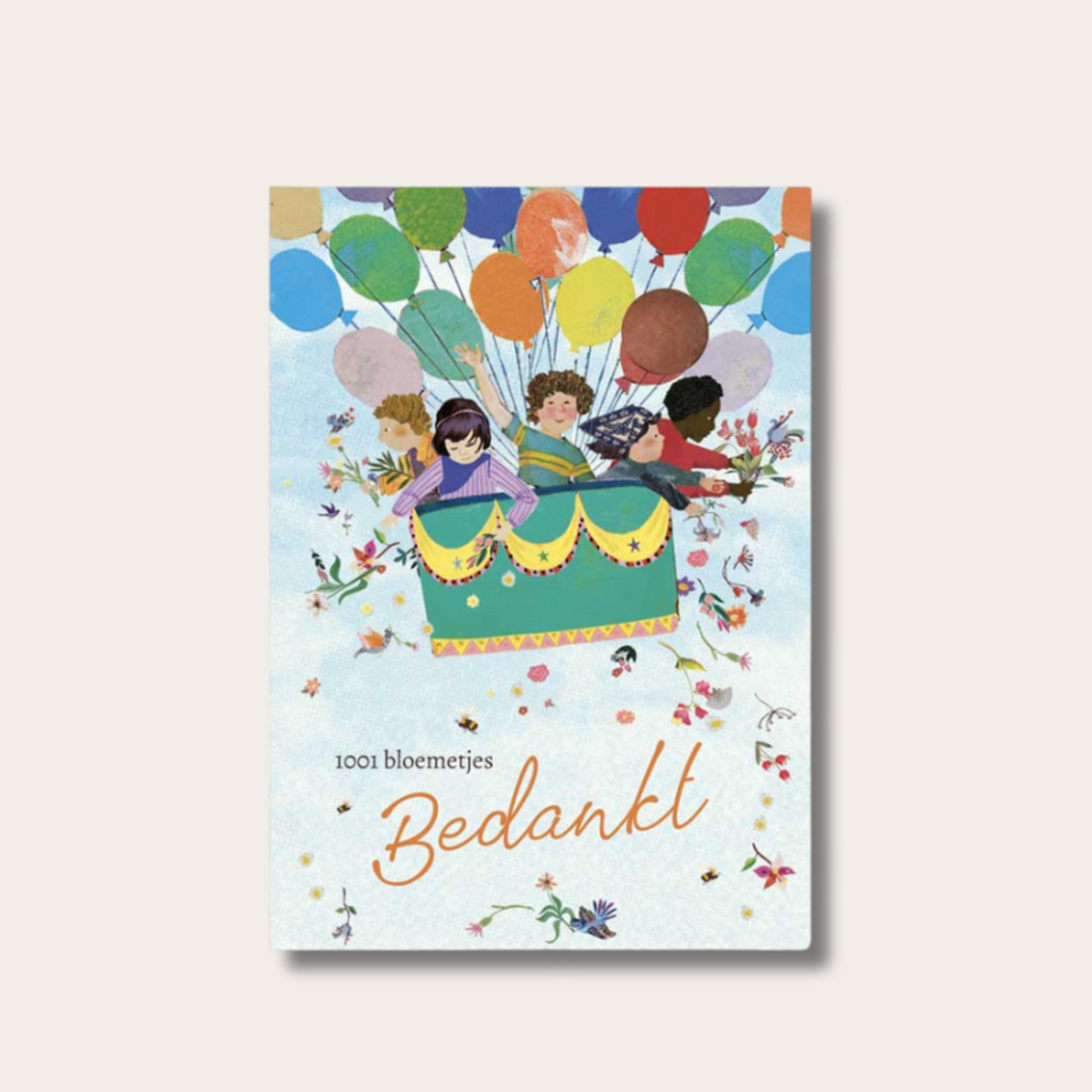 Zaadbommen kaart - ballon
