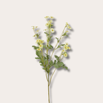 Zijden bloem - Madelief spray - creme