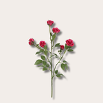 Zijden bloem - Roosjes- donker roze