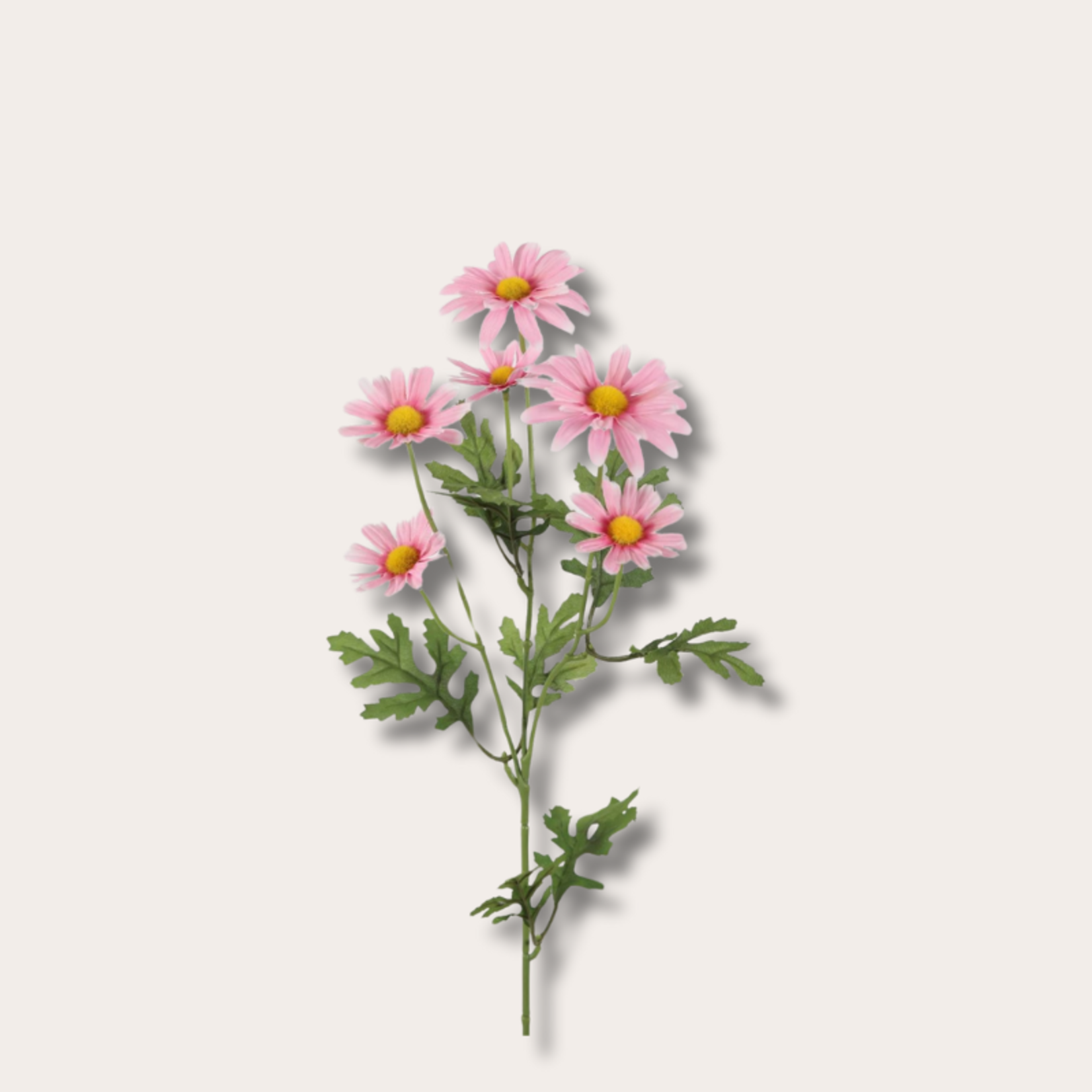 Zijden bloem - Madelief - roze