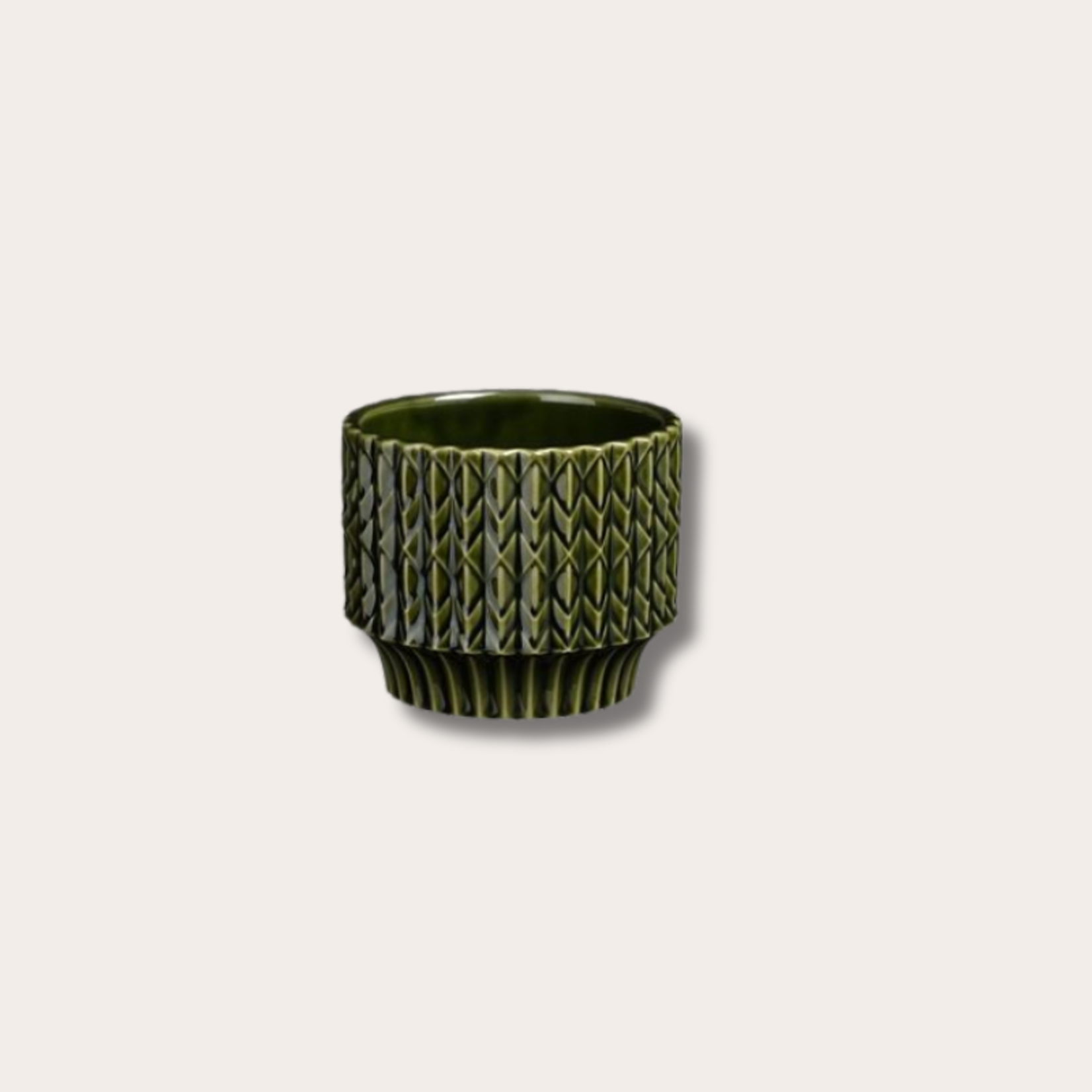 Potten Lauria rond - Groen