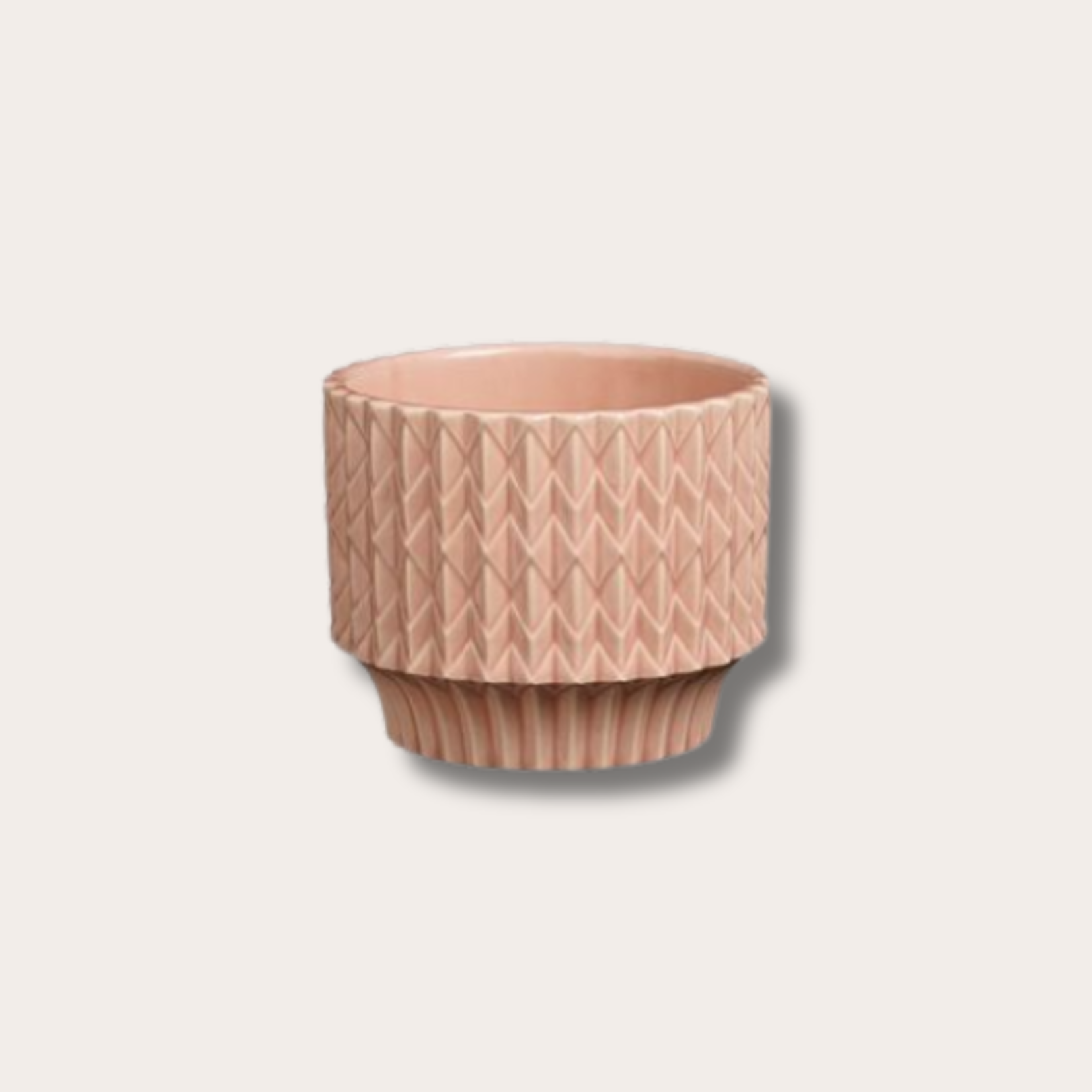 Potten Lauria rond - Roze