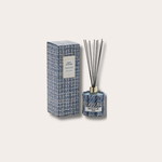 Geurstokjes - boucle blauw
