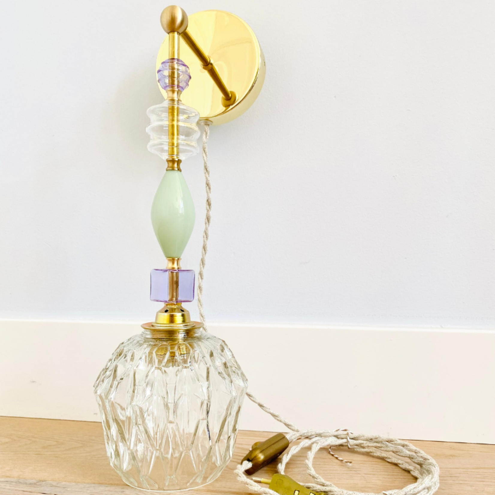 Vintage wandlamp - Luang Prabang