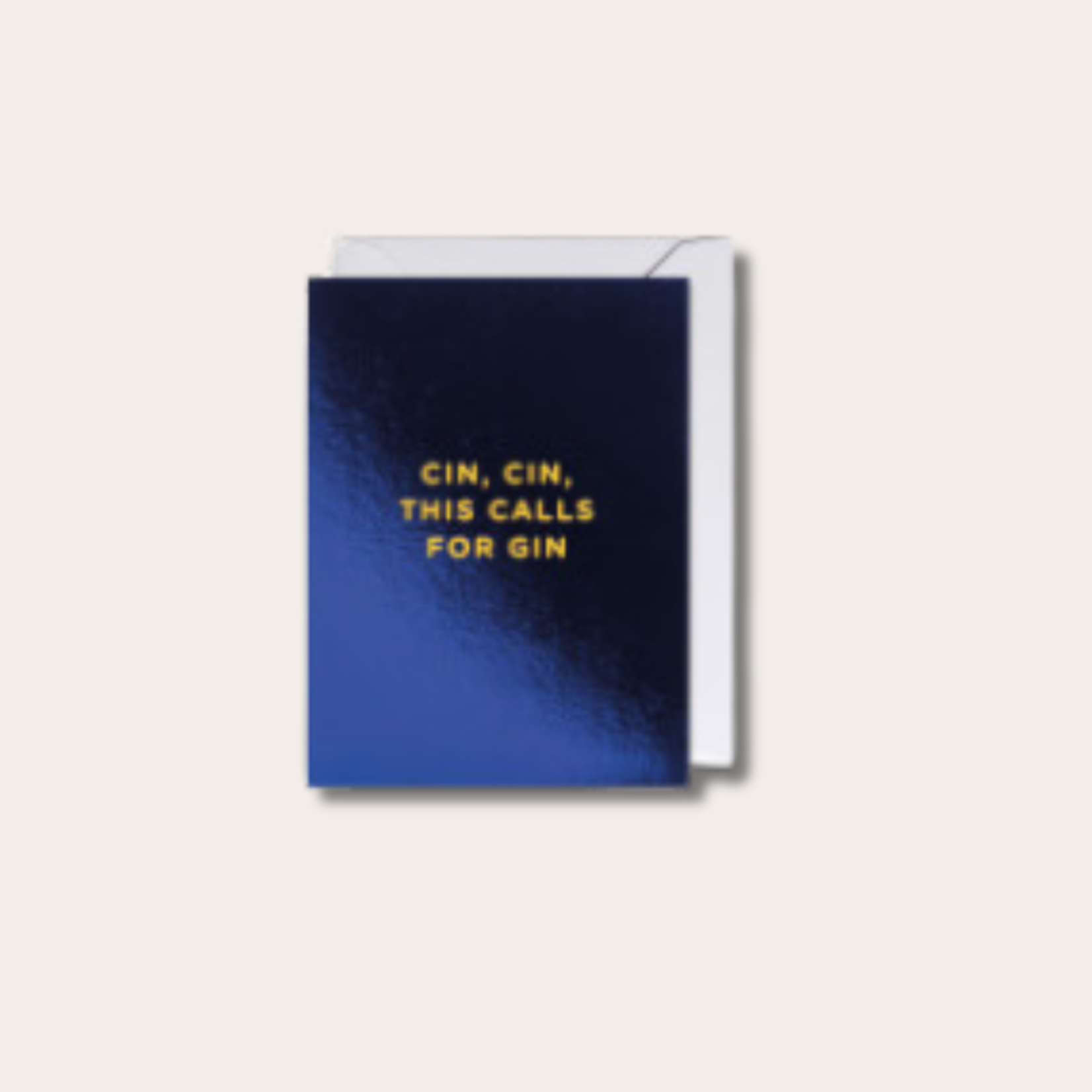 Kaart - Cin, cin, this calls for gin