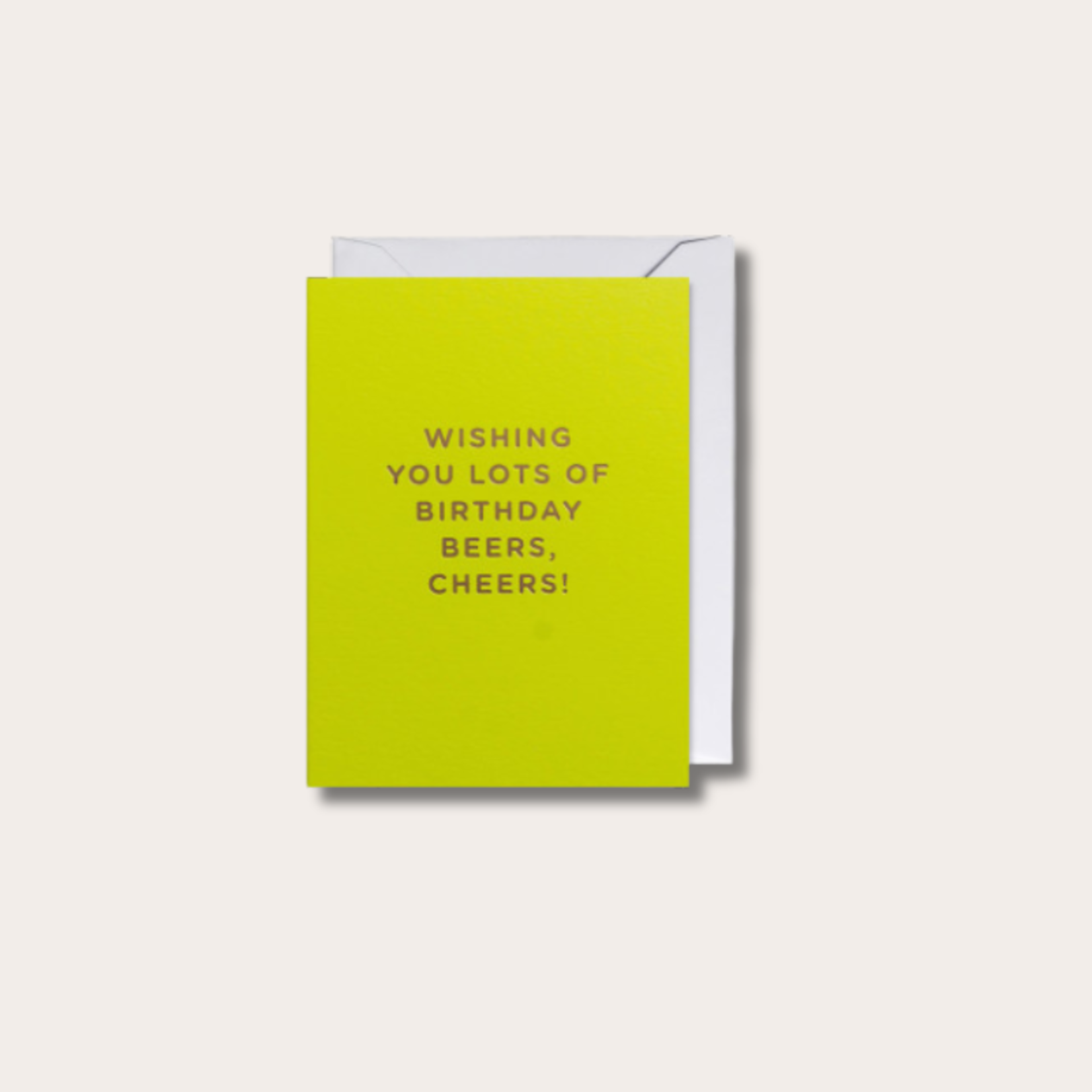 Kaart - Birthday beers, cheers!