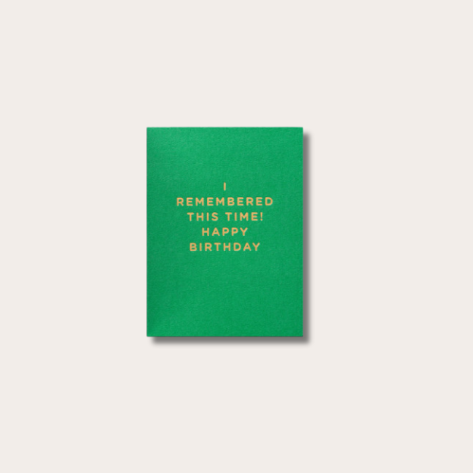 Kaart - I remembered, happy birthday