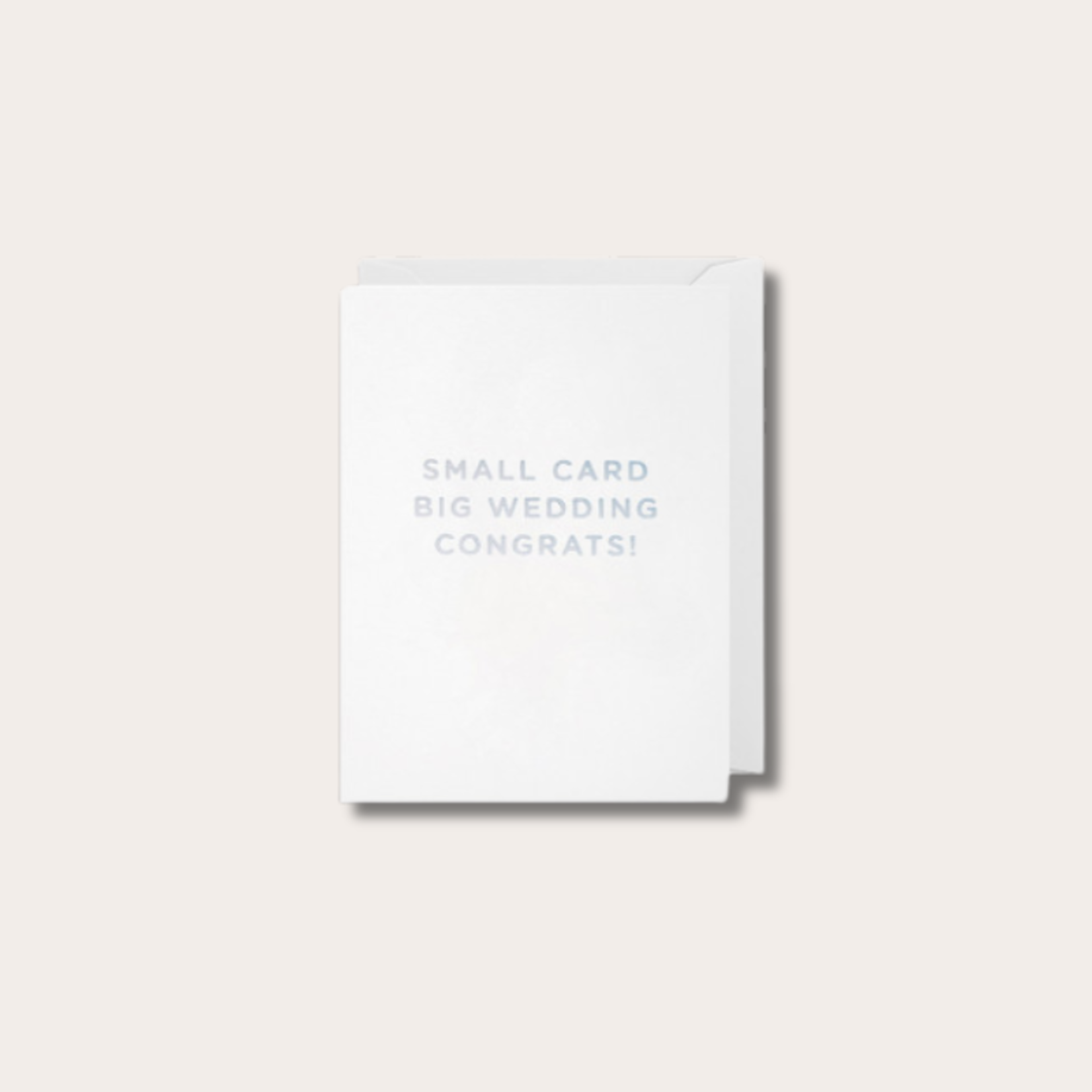 Kaart - Big wedding congrats