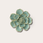 Keramieken bloem - Gardenia - Mint