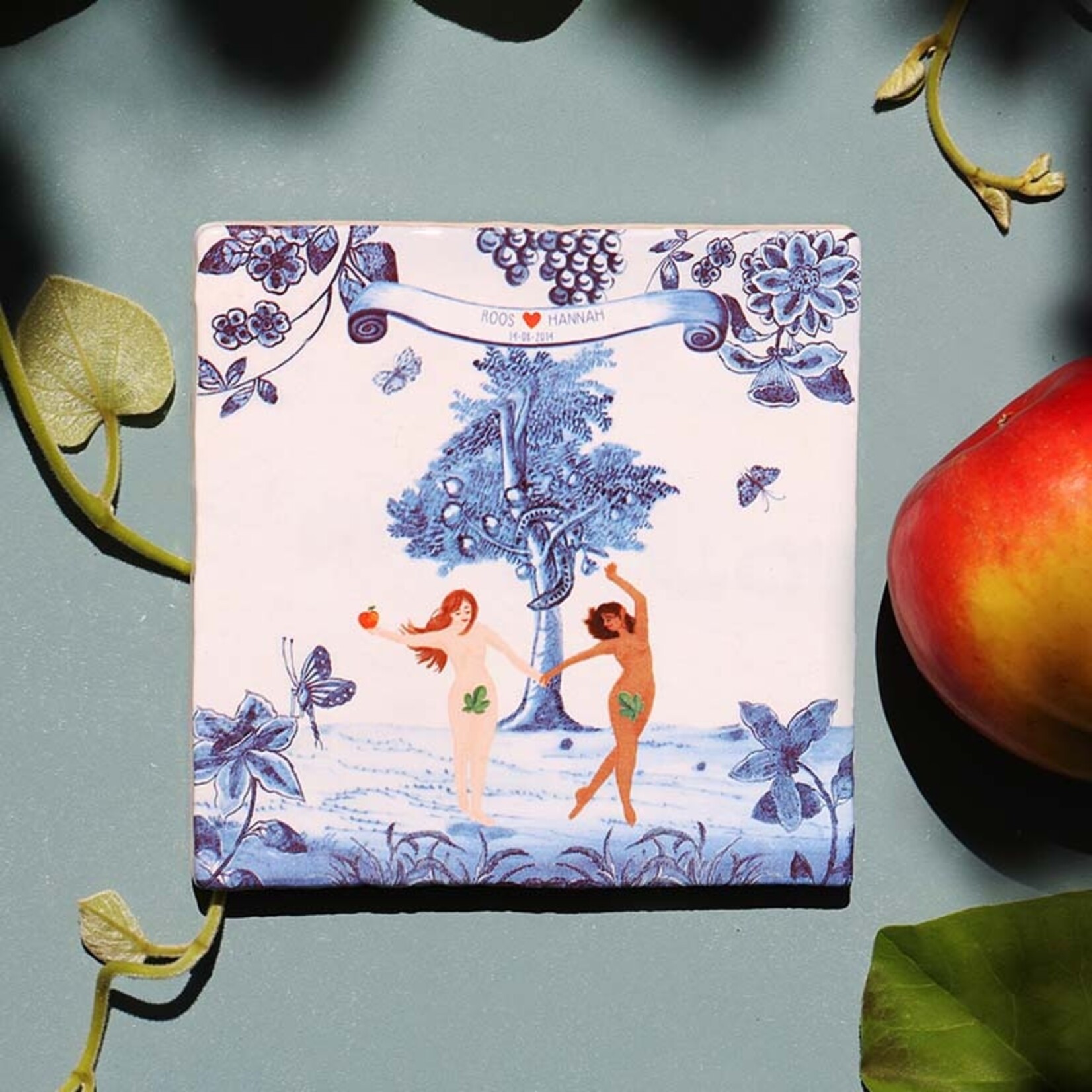 Storytiles Storytiles - Eva & Eva in de tuin van Eden