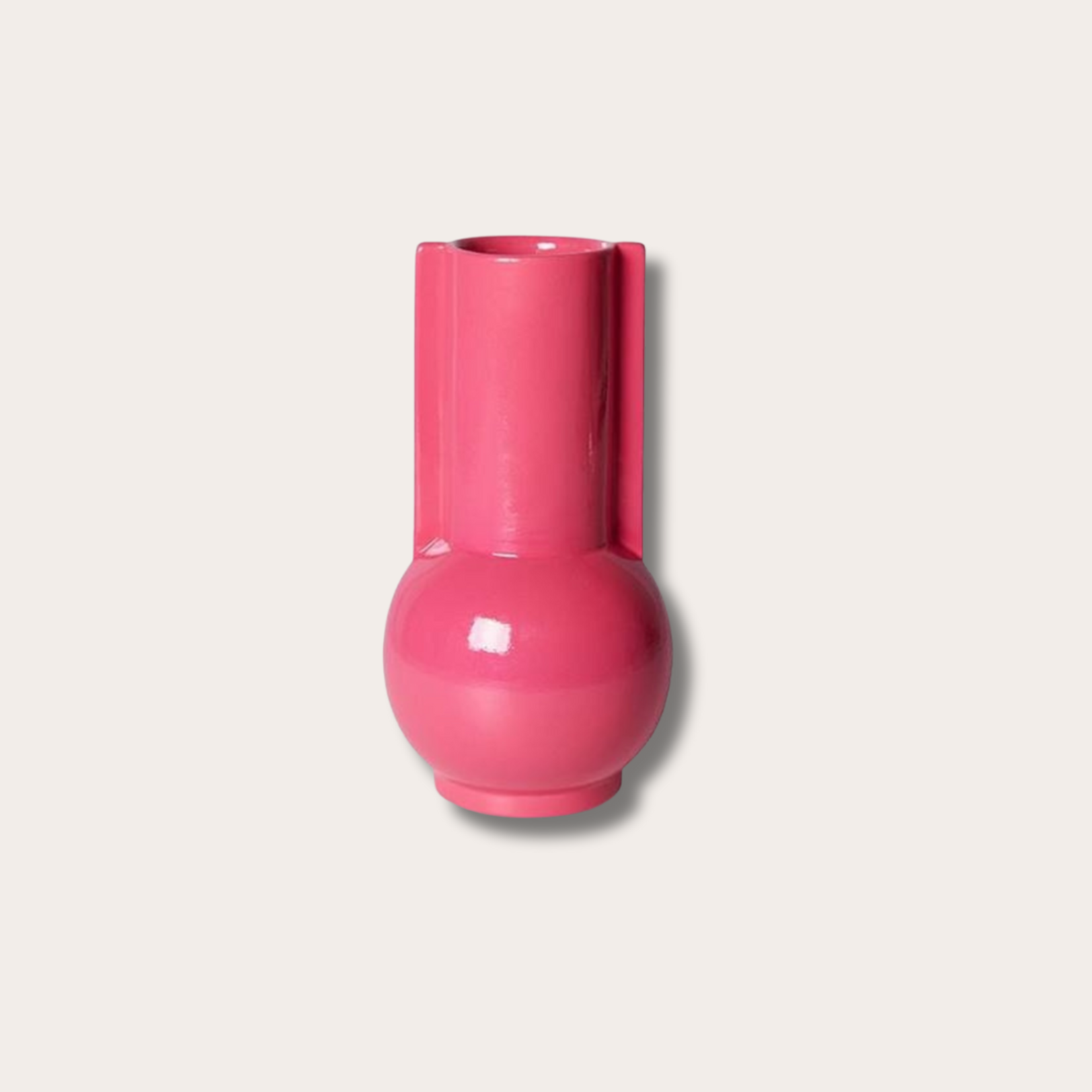 HKliving HKliving - ceramic vase - hot pink