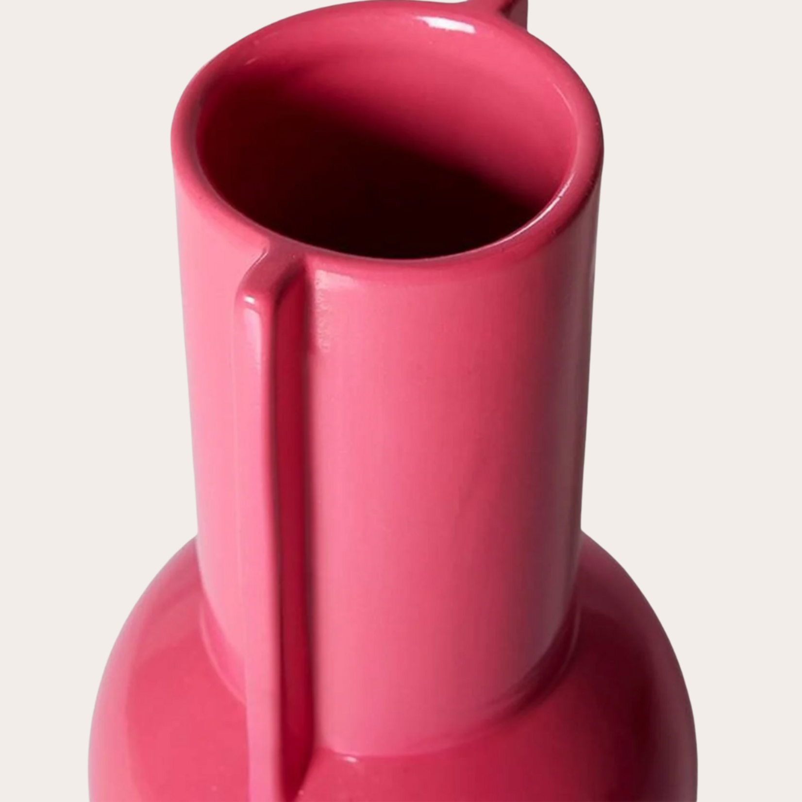 HKliving HKliving - ceramic vase - hot pink