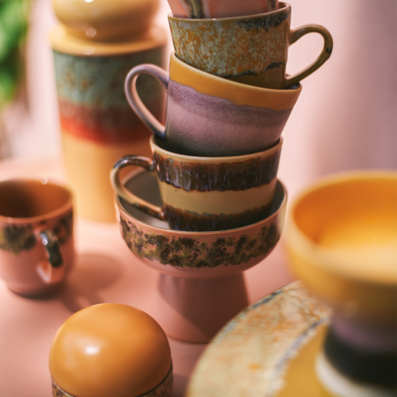 HKliving HKliving cappucino mug Cliffs