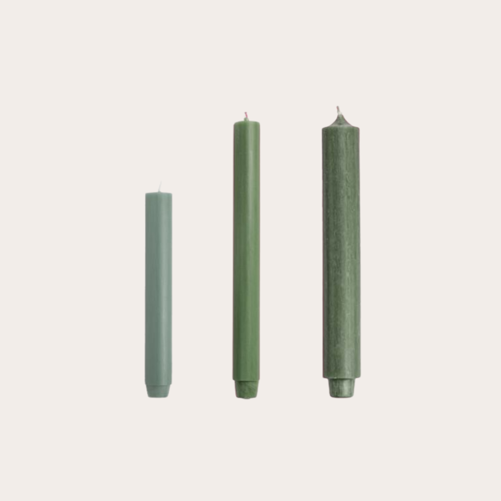 Kaars - Oliegroen
