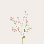Zijden bloem - Vergeet me nietje - roze/paars