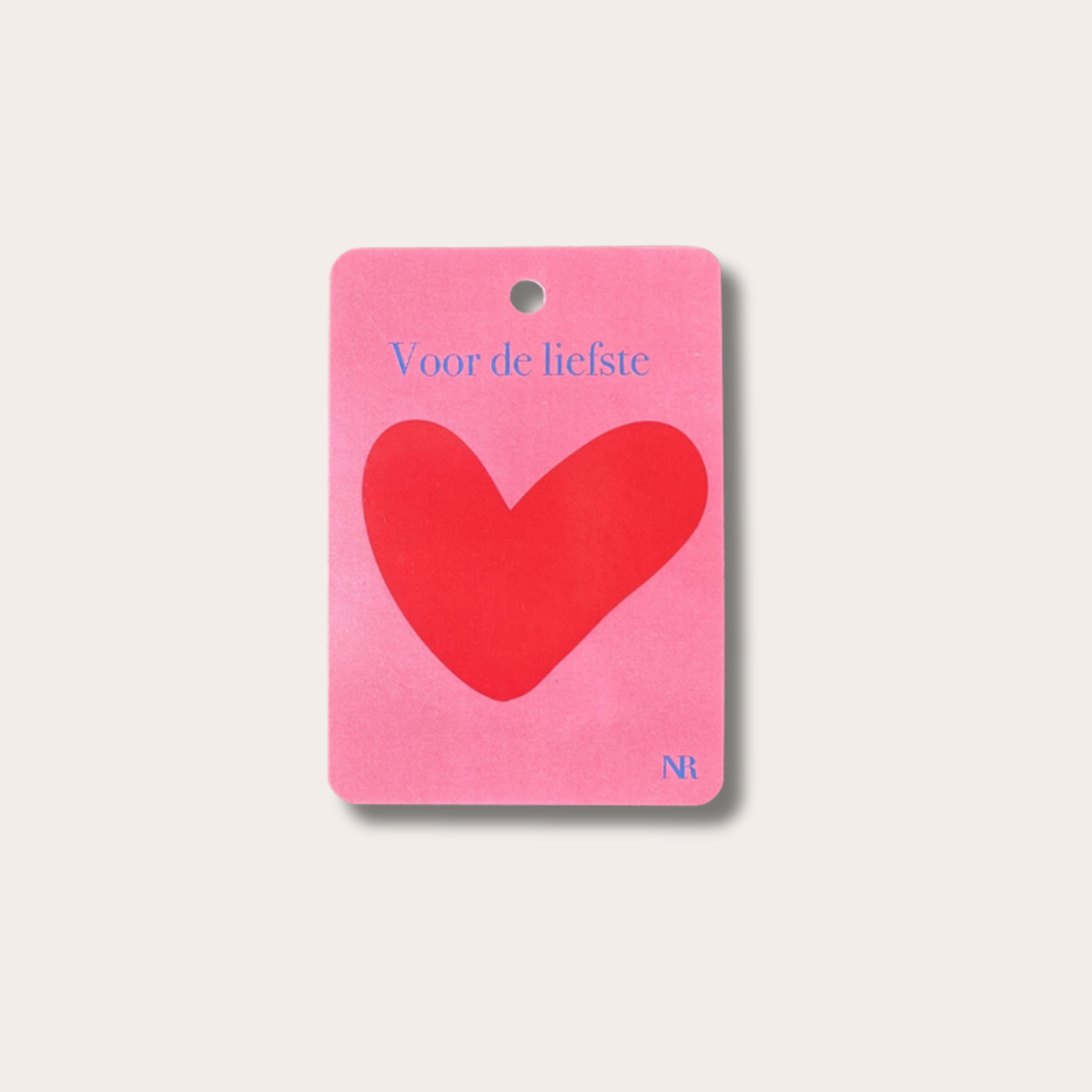 Kaart klein - Voor de liefste