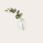 Wandvaasje Glas - Kling - Rond, bol - S