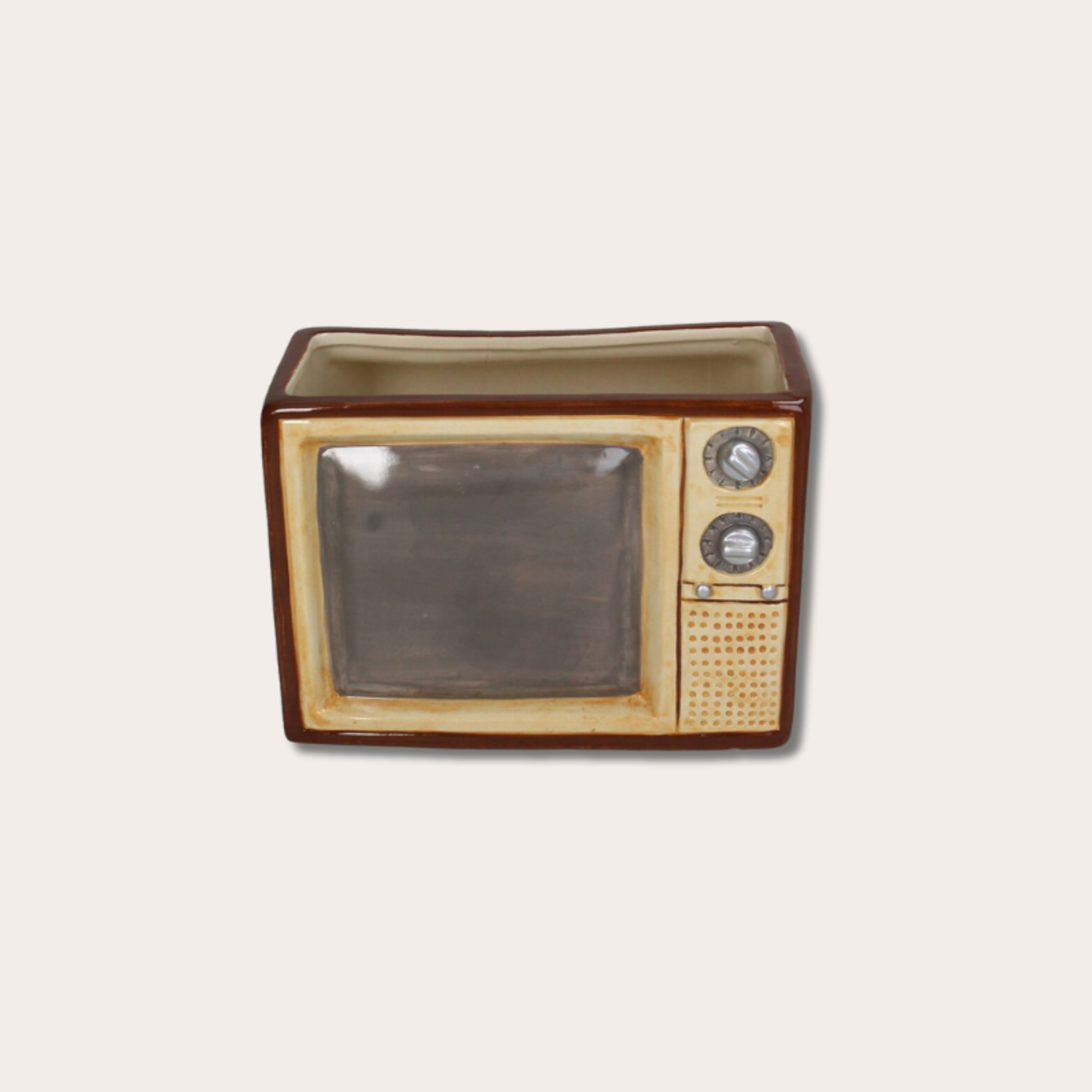 Vaas Retro TV - Geel