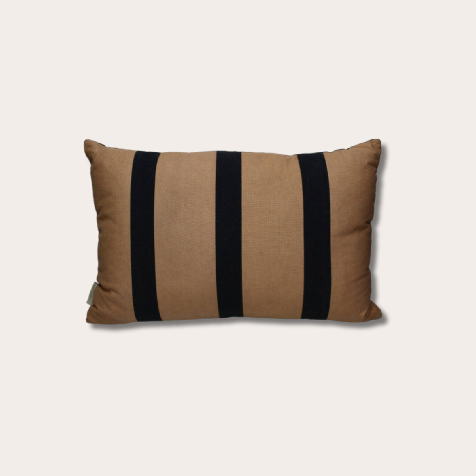 Kussen Leo/strepen - velvet