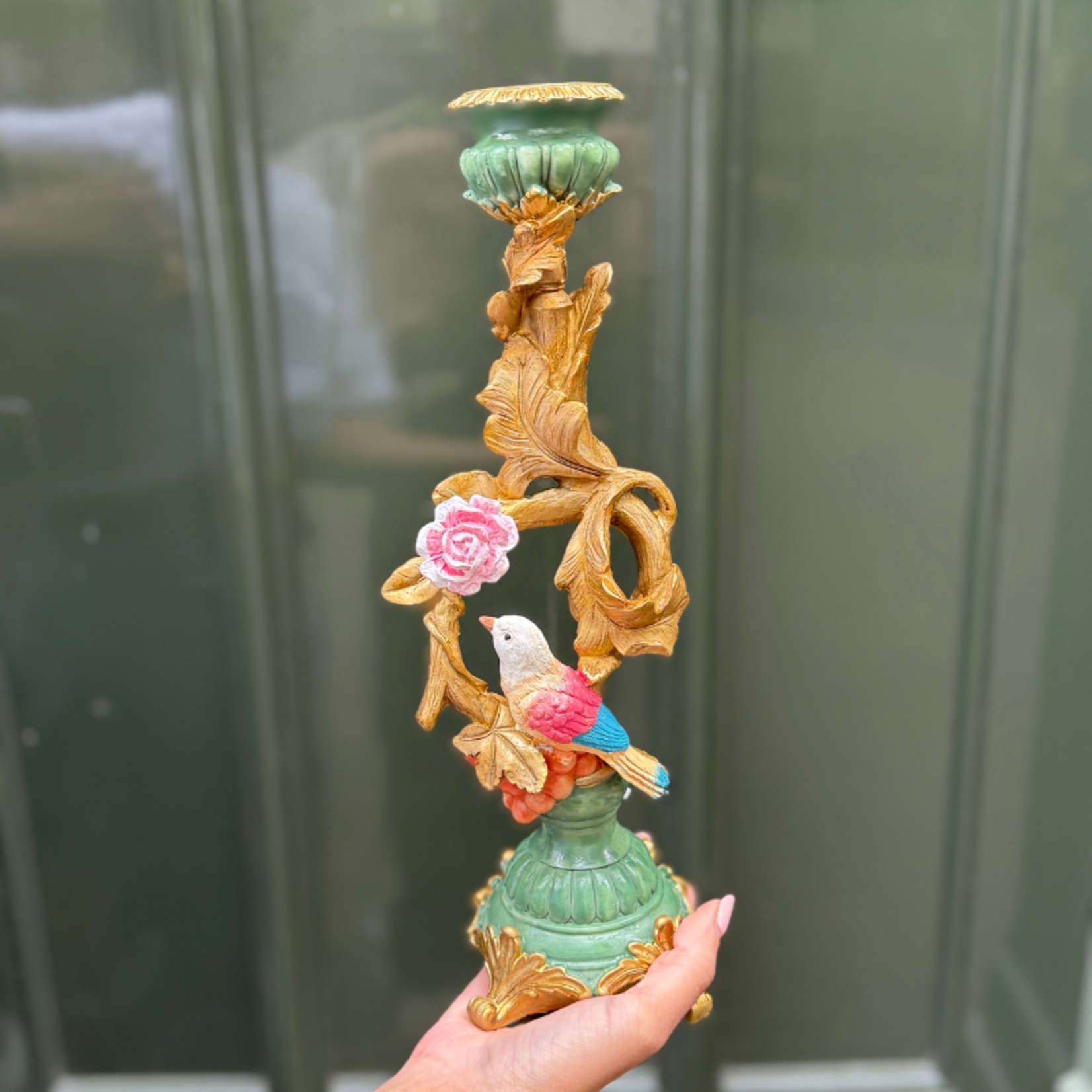 Kandelaar - Parkiet - Multicolor