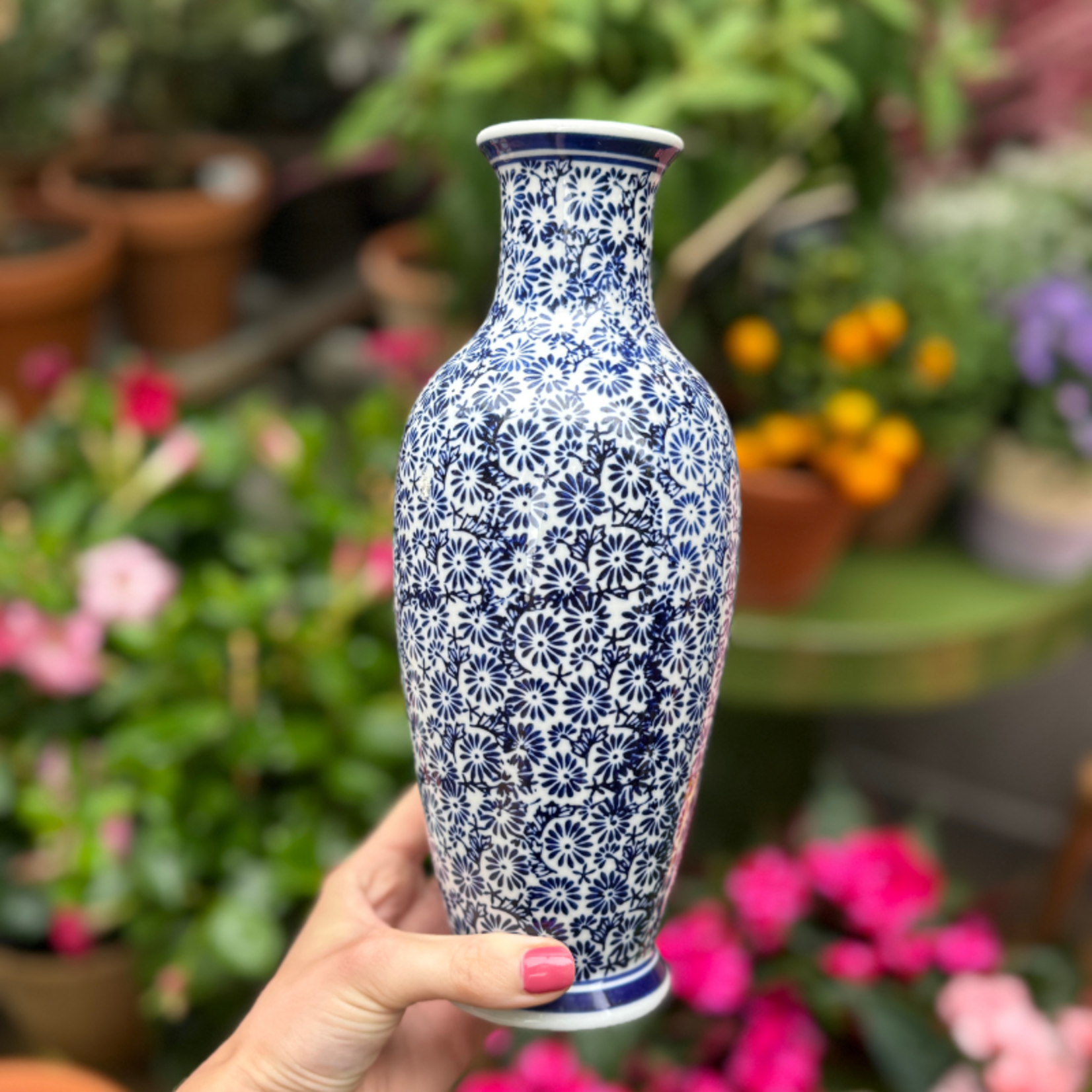 Vaas - Delfts blauw - Baluster