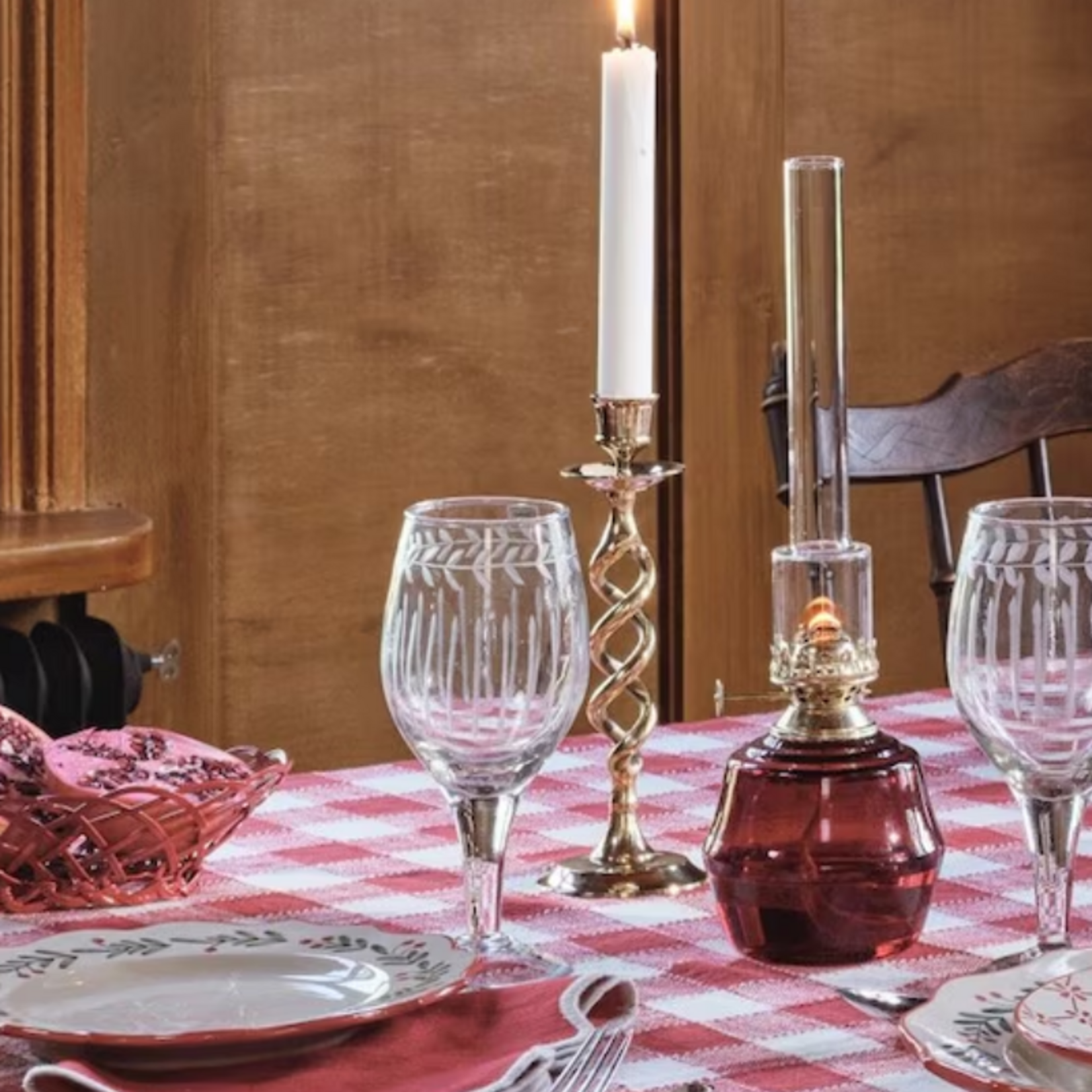 Olielamp - Majken Red Brass - Medium