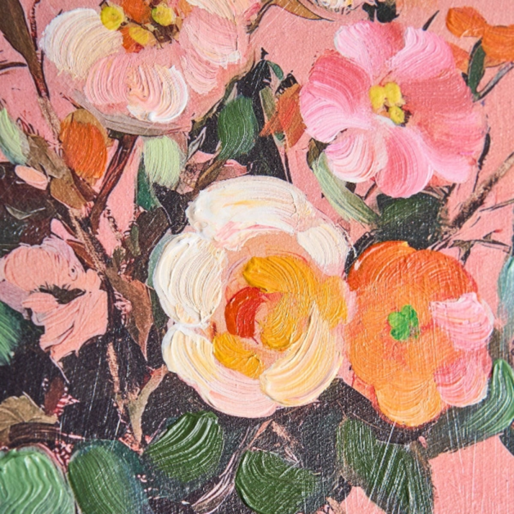 Schilderij - Bloemenvaas
