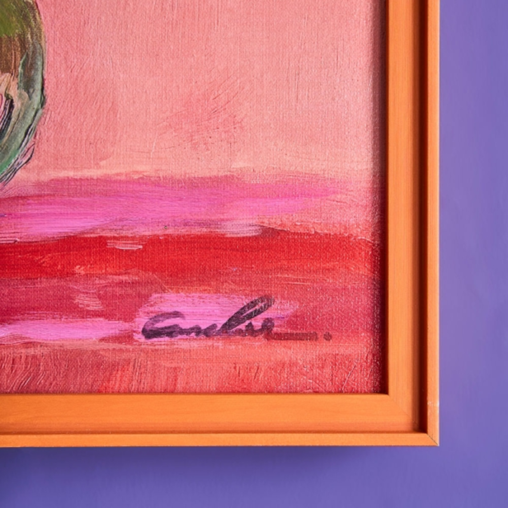 Schilderij - Bloemenvaas