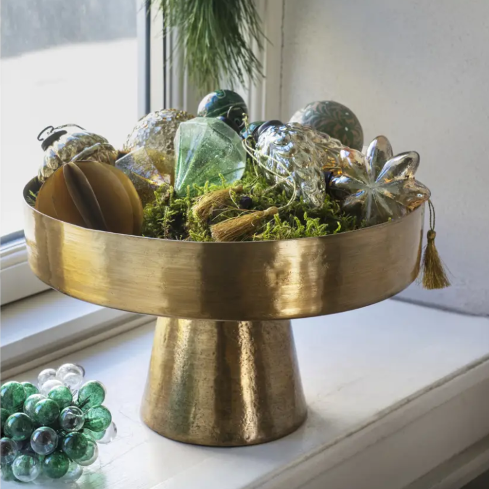 Schaal op voet - Goud