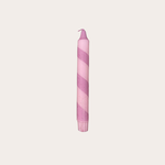 Kaars - Essence - Roze spiraal