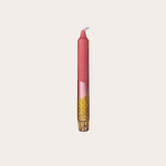 Kaars - Essence - Terra/goud glitter overloop