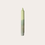 Kaars - Essence - Groen/goud glitter overloop