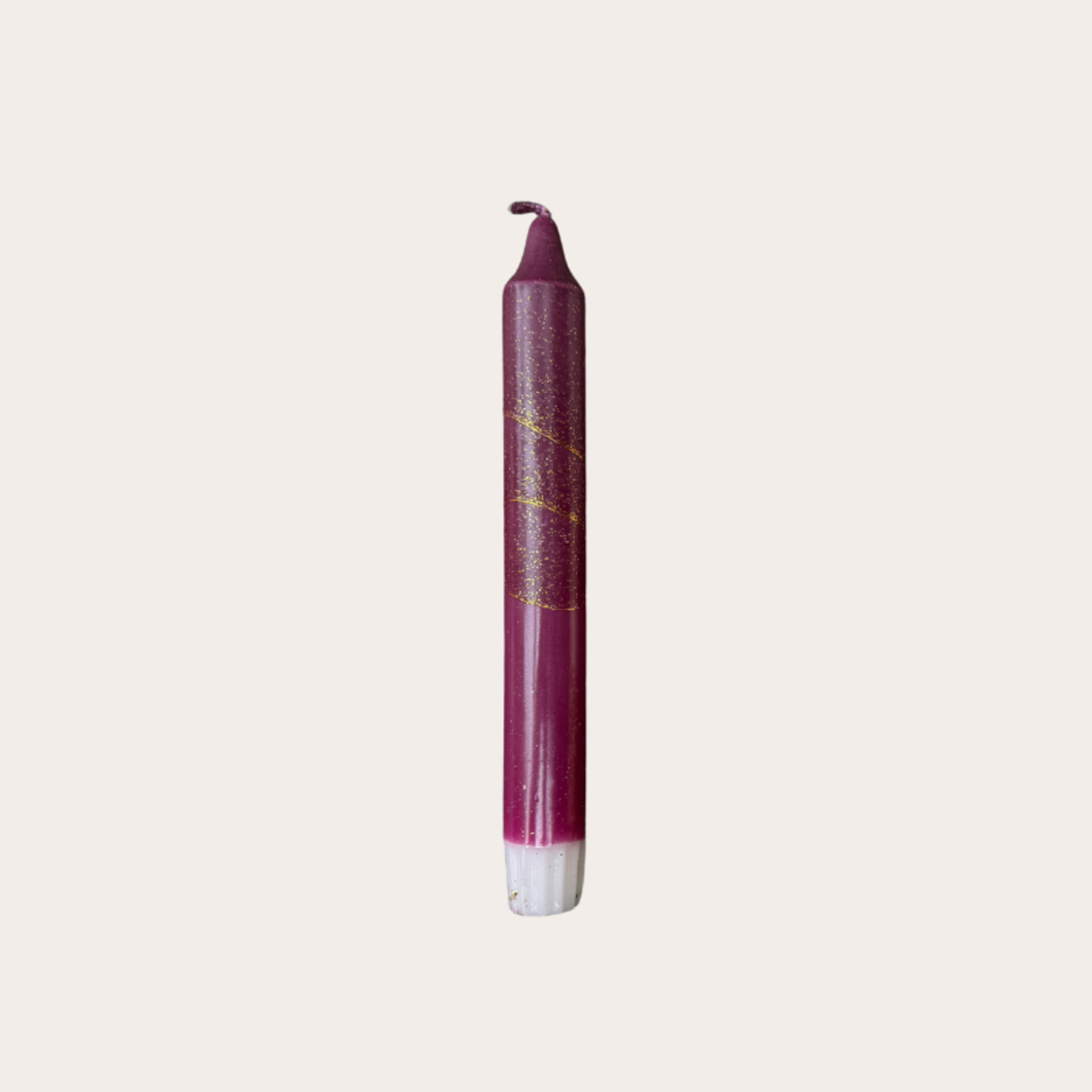 Kaars - Essence - Bordeaux/goud overloop