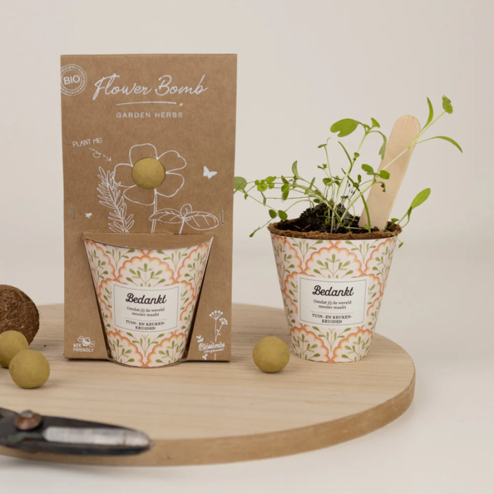 Zaadbommen grow kit - Bedankt