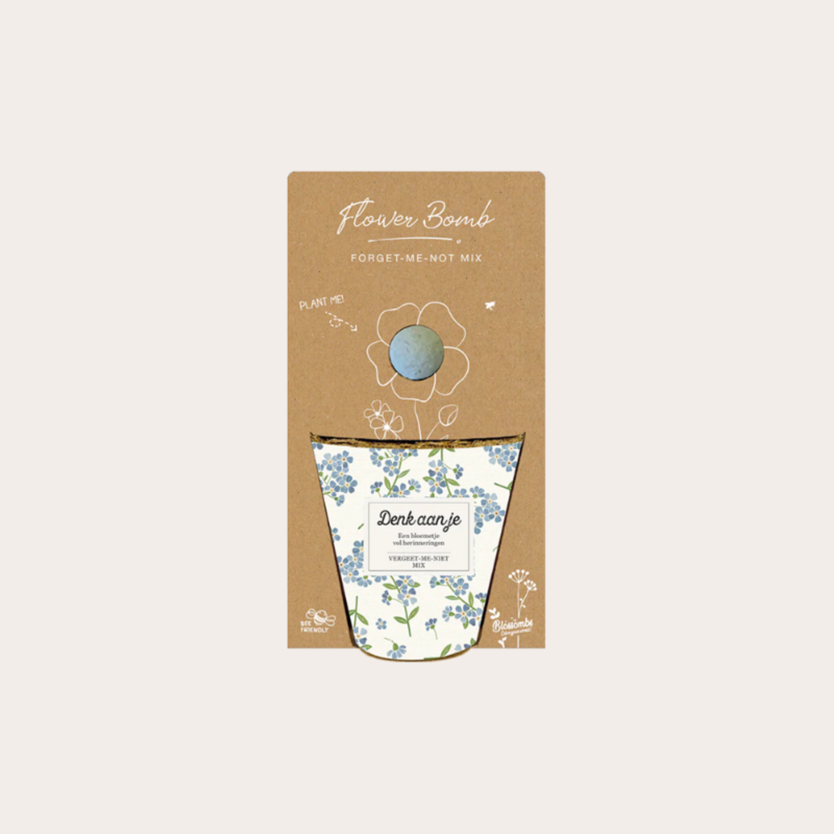 Zaadbommen grow kit - Denk aan je